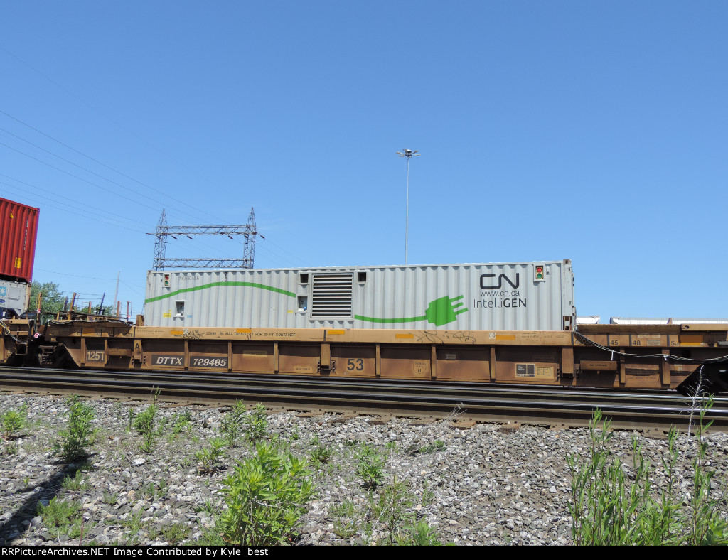 Generator car on I157